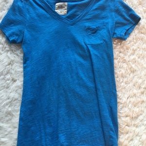 Plain blue t-shirt